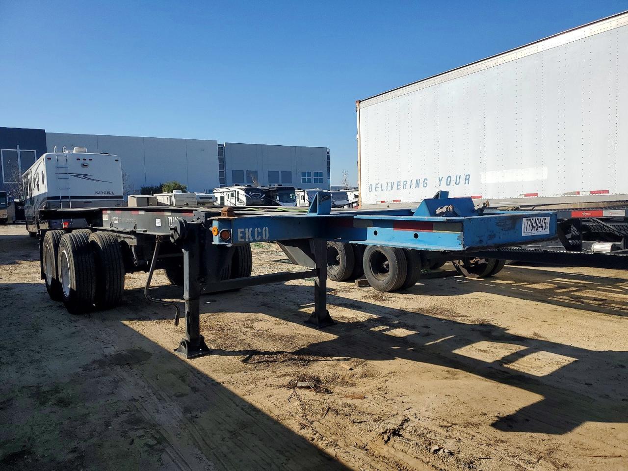 1999 Strick Trailers CK ROLL-OFF Container Trailer