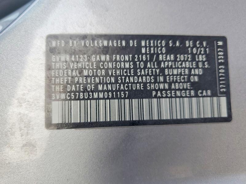 2021 Volkswagen Jetta s