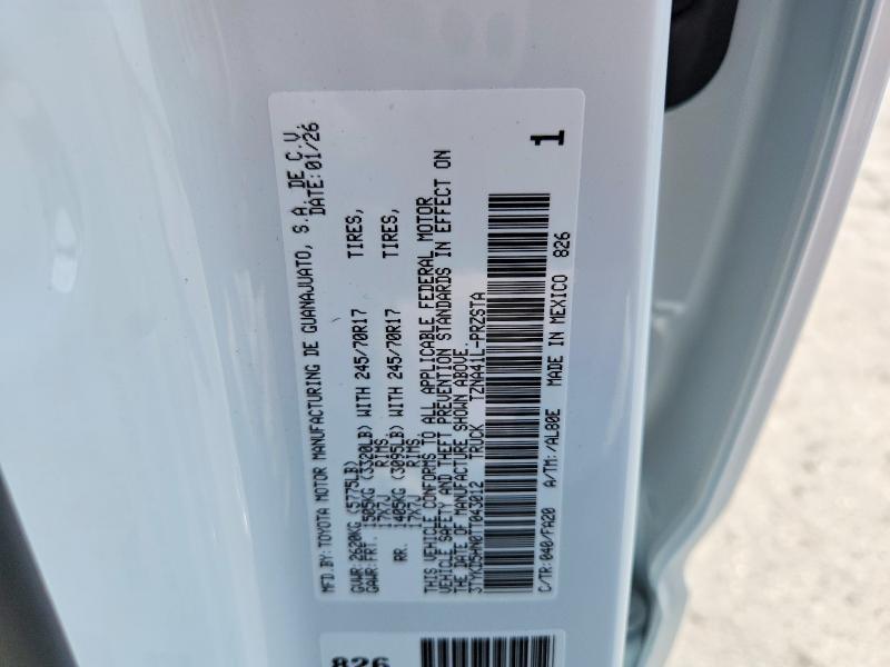 2026 Toyota Tacoma SR