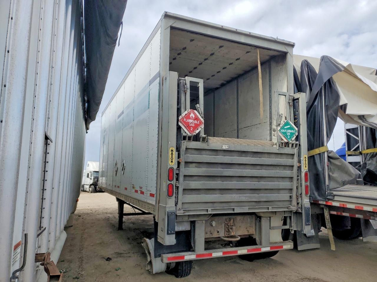 2012 Wabash Dvdbhpc DRY Van Trailer