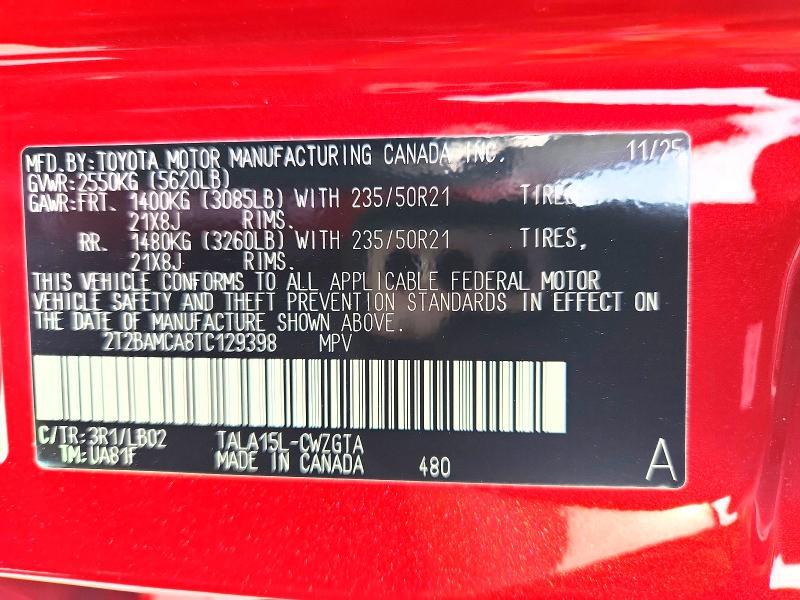 2026 Lexus Rx 350 Premium+