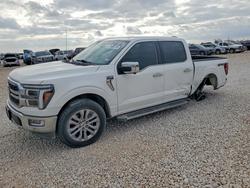 Salvage trucks for sale at Taylor, TX auction: 2024 Ford F150 Lariat