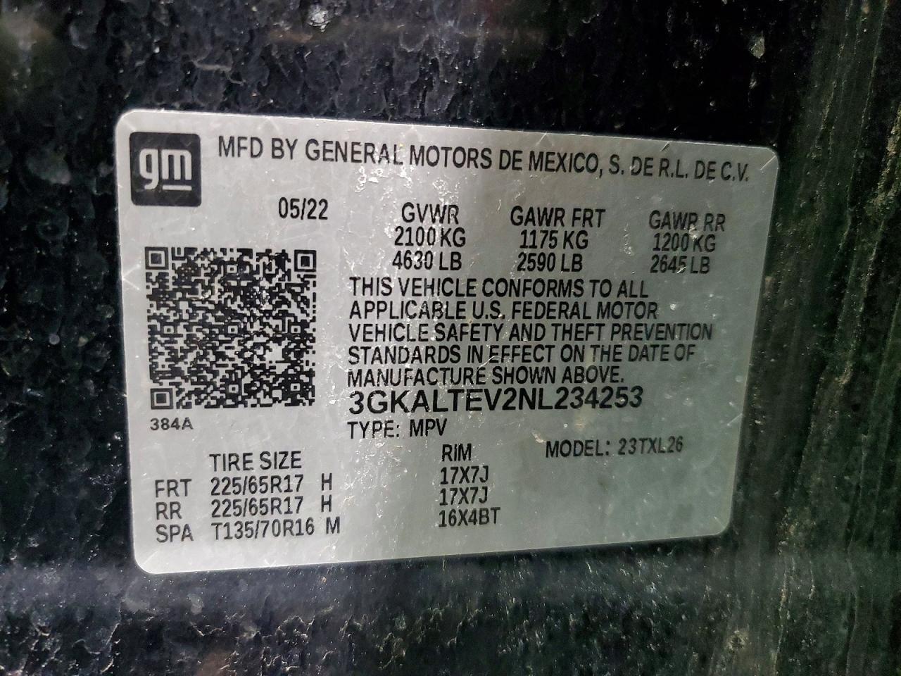 2022 GMC Terrain sle