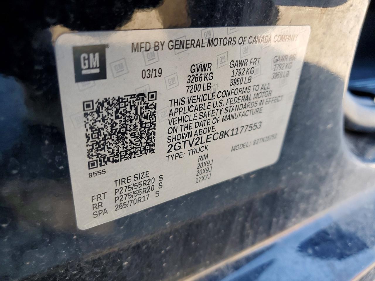 2019 GMC Sierra Limited K1500