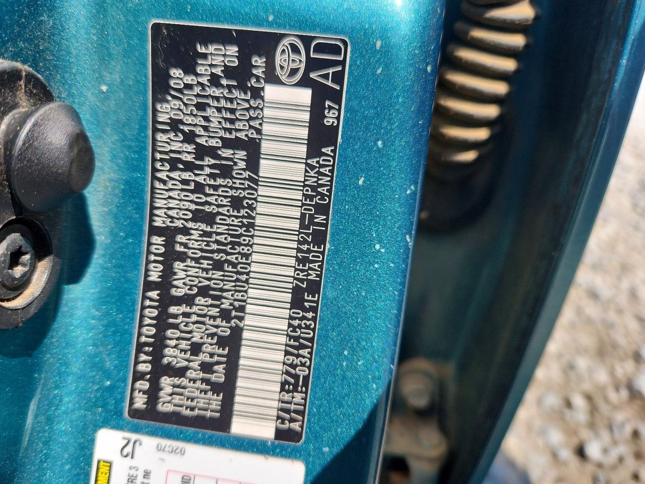 2009 Toyota Corolla xle