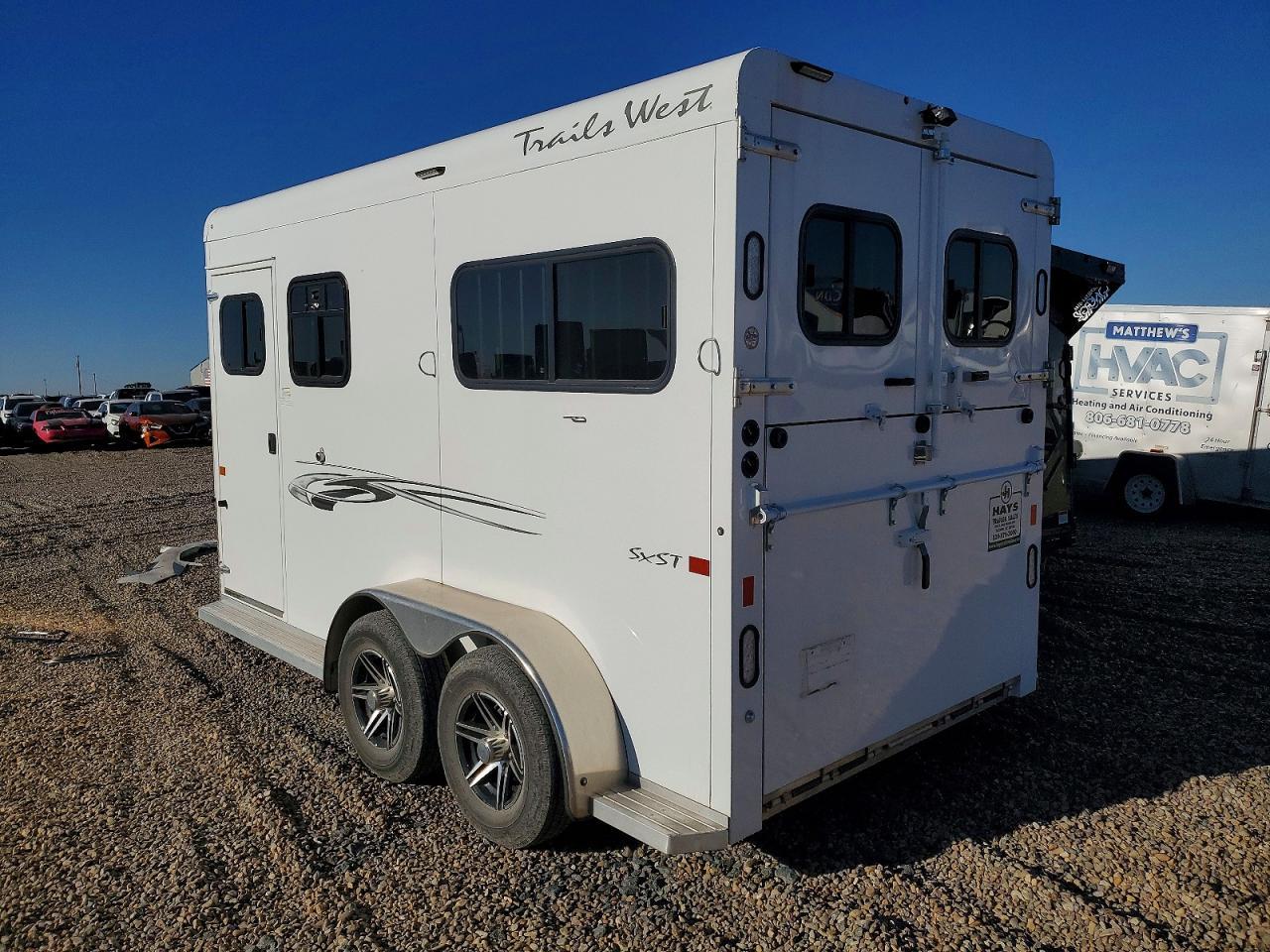 2022 Trailswest Royale BP SXS Tack Horse Trailer