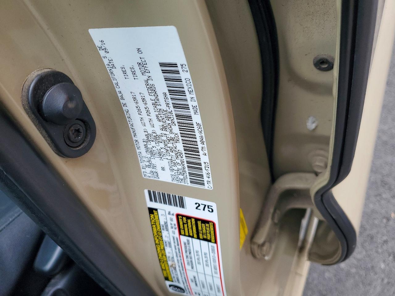 2017 Toyota Tacoma TRD Sport