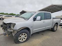 Salvage trucks for sale at Fresno, CA auction: 2004 Nissan Titan XE