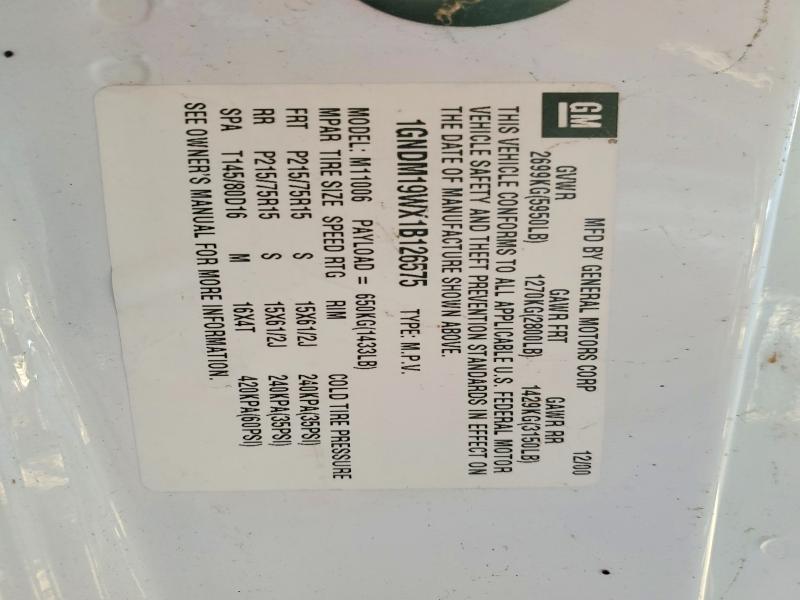 2001 Chevrolet Astro