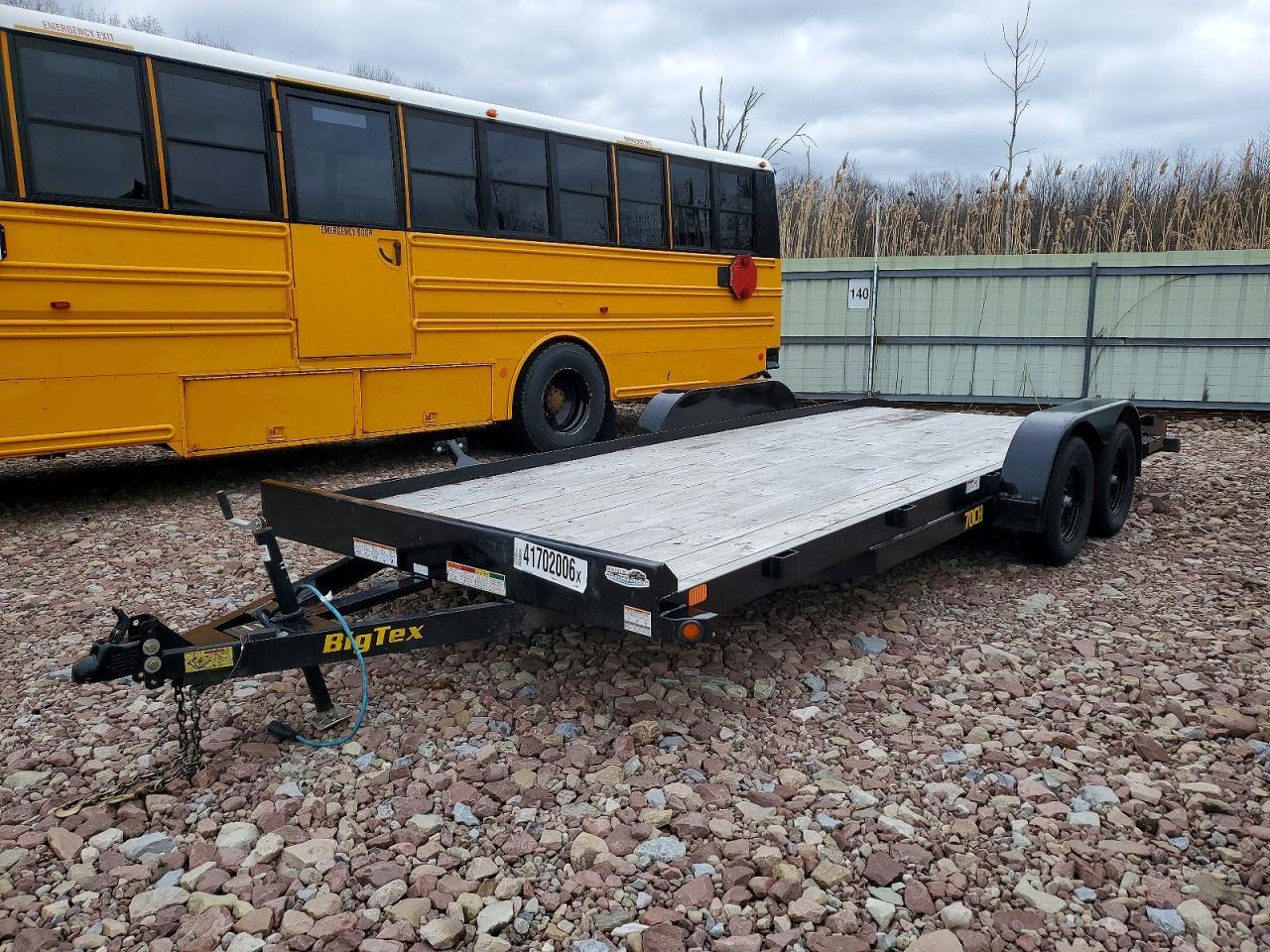 2025 Big Tex 70CH-20BKDT2B Equipment Trailer
