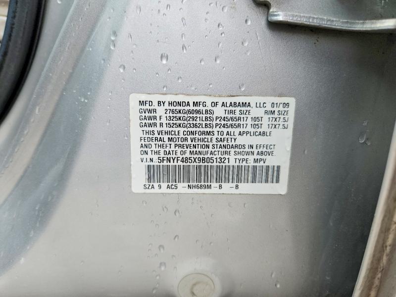 2009 Honda Pilot exl