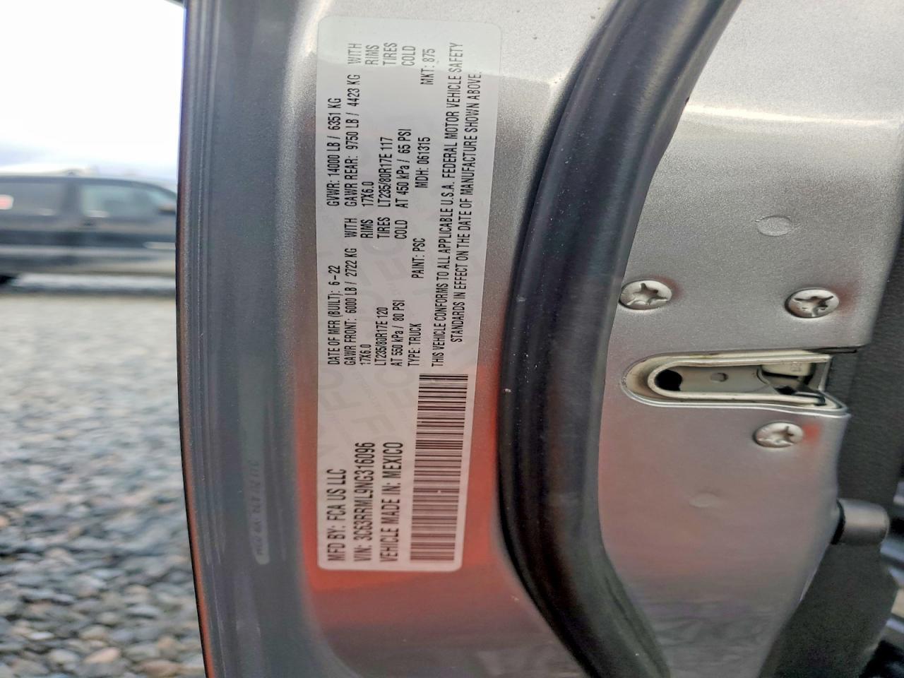 2022 Dodge 3500 Laramie