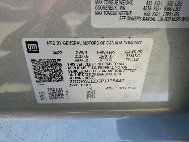 2023 Chevrolet Silverado C1500 LTZ