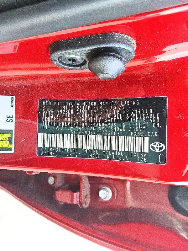 2025 Toyota Corolla le