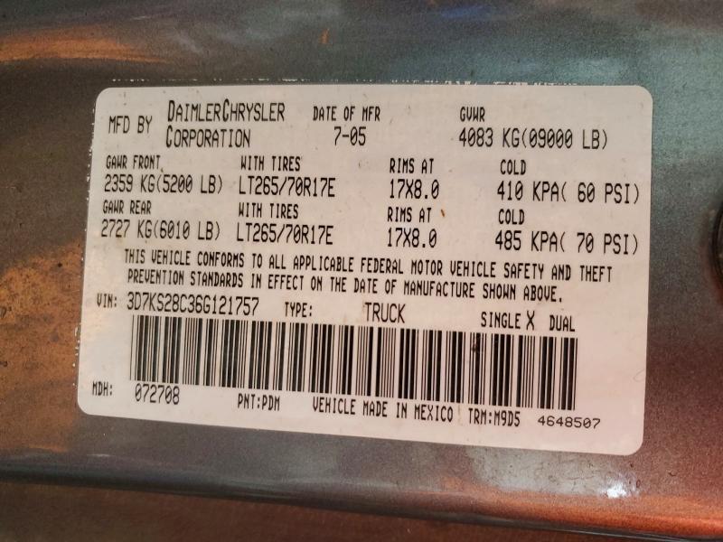 2006 Dodge Ram 2500 st