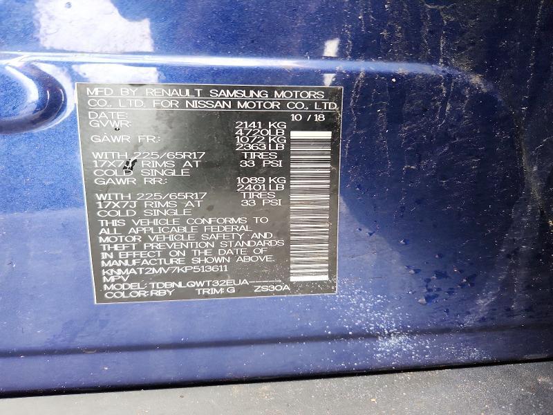 2019 Nissan Rogue sv