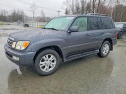 Lexus Lx 470 Base salvage cars for sale: 2005 Lexus Lx 470 Base