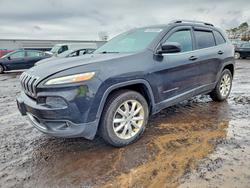 Jeep salvage cars for sale: 2016 Jeep Cherokee Limited