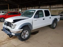Salvage trucks for sale at Phoenix, AZ auction: 2003 Toyota Tacoma Prerunner V6