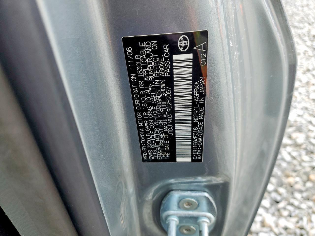 2009 Toyota Yaris Base
