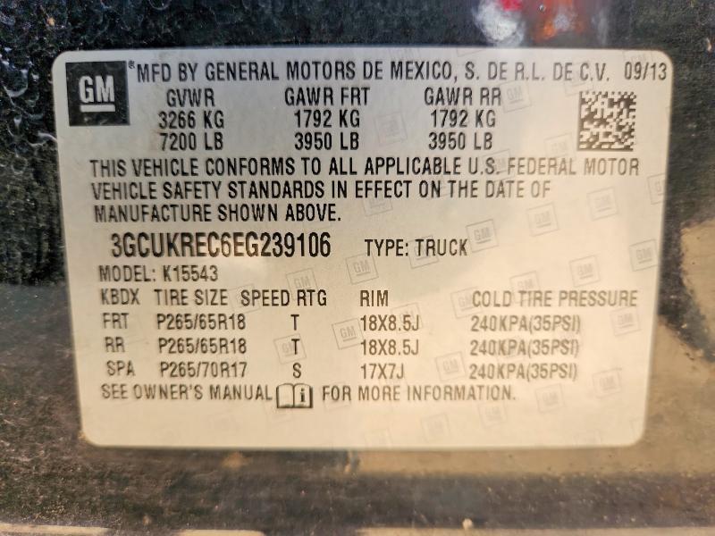2014 Chevrolet Silverado K1500 LT