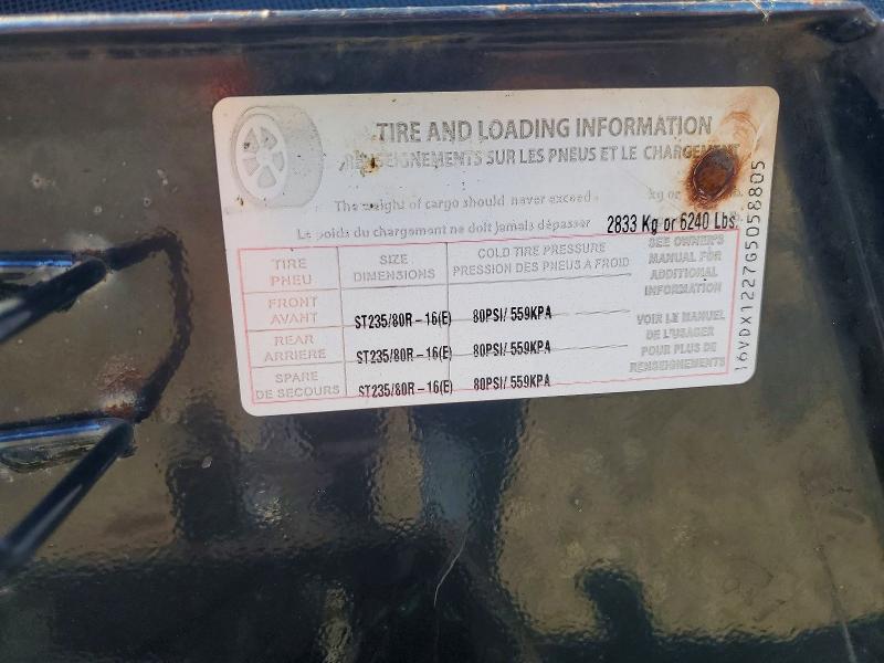 2016 Big Tex BIG TEX