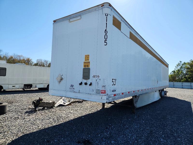 2016 Hyun Dai Translead Vi2530152-ajs dry van Trailer