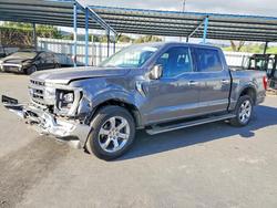 Salvage trucks for sale at San Martin, CA auction: 2021 Ford F150 Supercrew