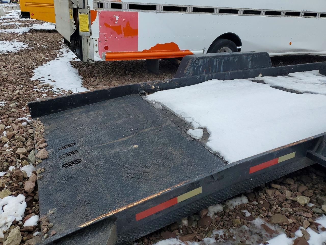 2002 Felling Tilt Deck Equipment Trailer