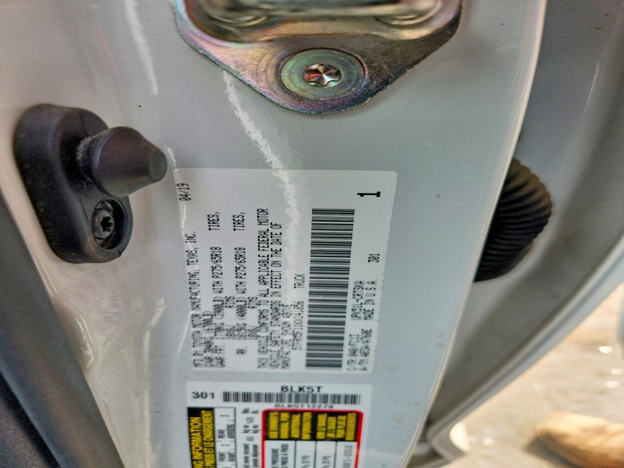 2019 Toyota Tundra SR5