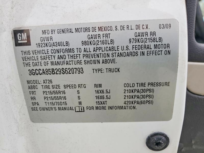 2009 Chevrolet Hhr Panel ls