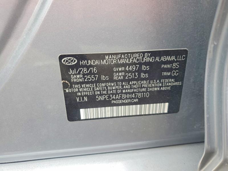 2017 Hyundai Sonata Sport