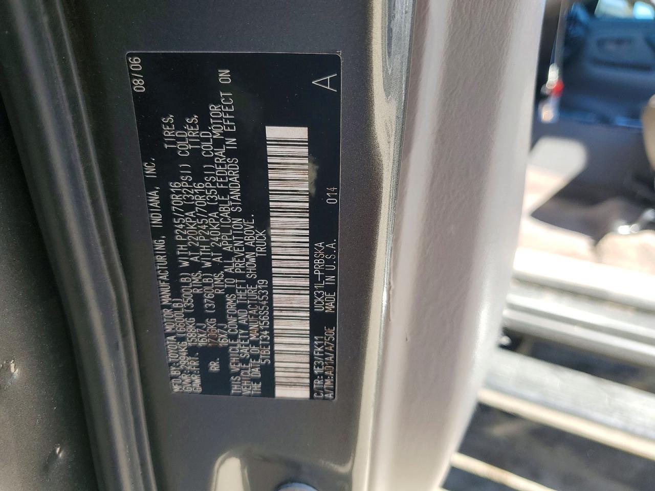 2006 Toyota Tundra SR5