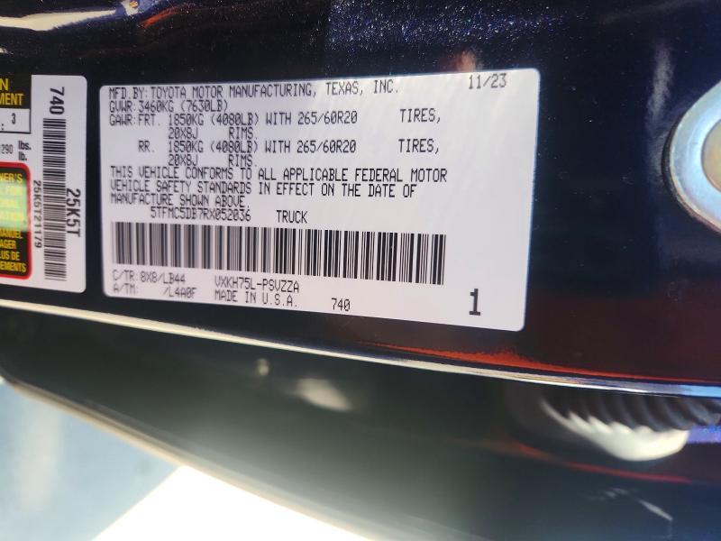 2024 Toyota Tundra 1794 Edition HV