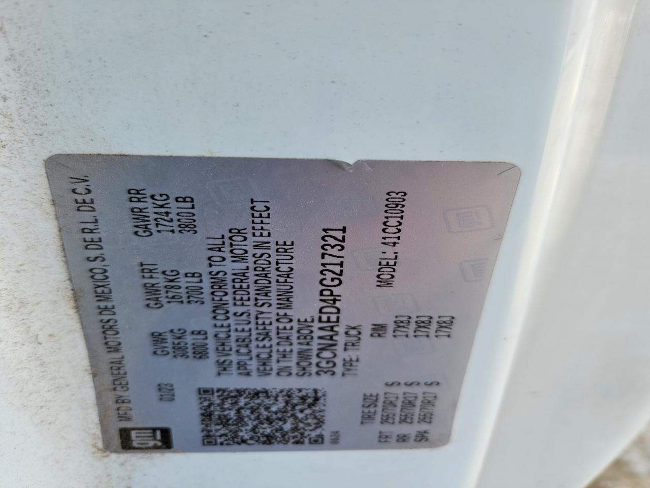 2023 Chevrolet Silverado C1500