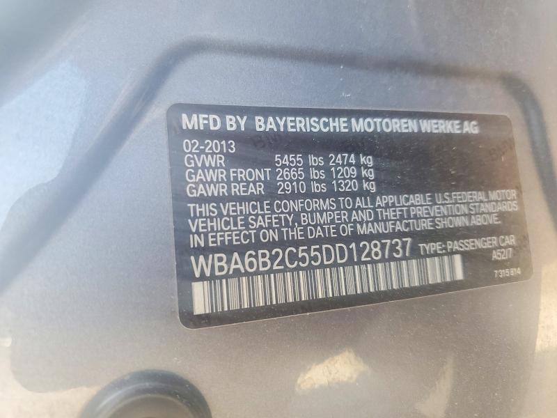 2013 BMW 650 i