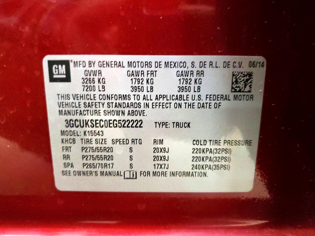 2014 Chevrolet Silverado K1500 LTZ