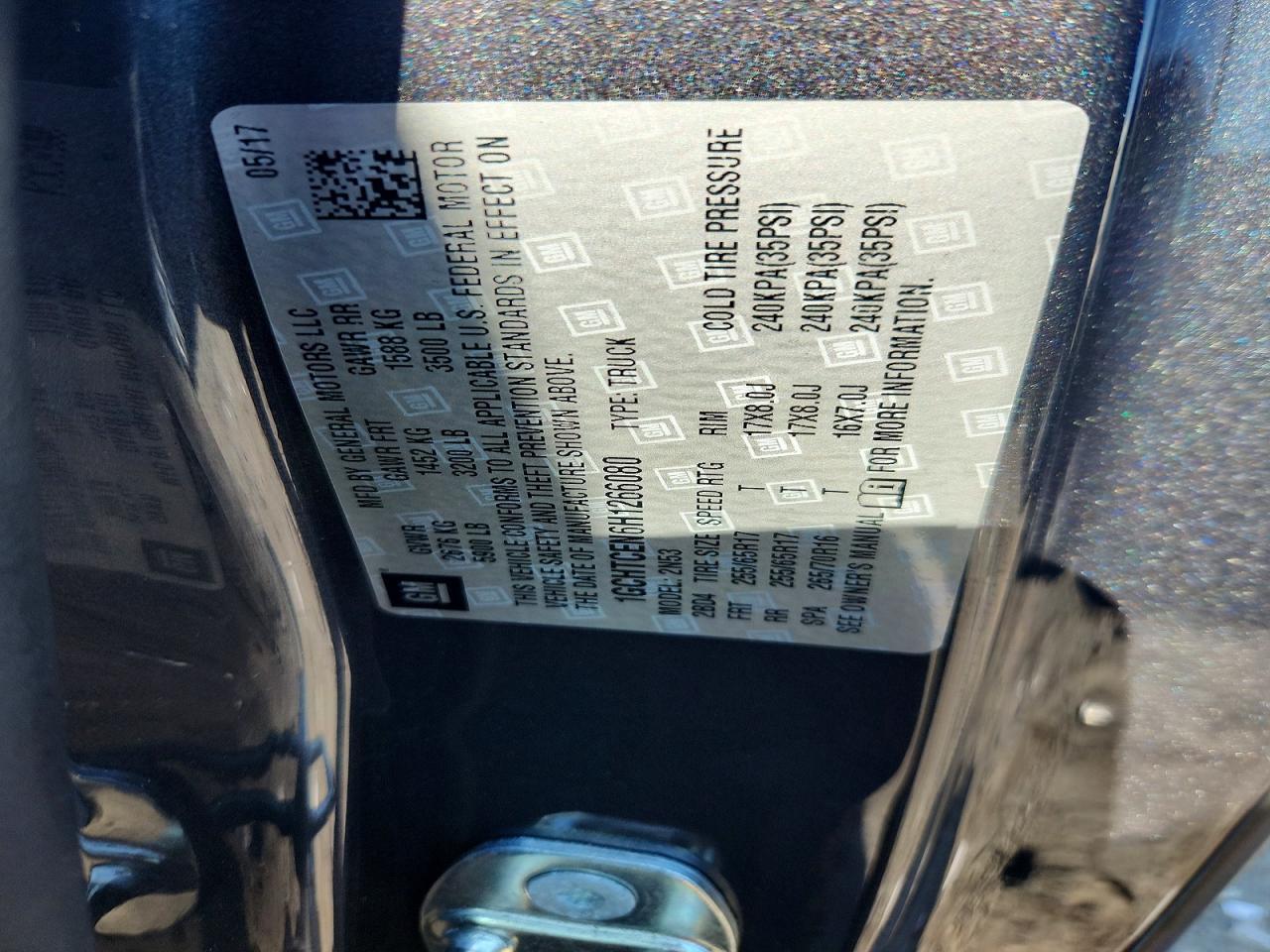 2017 Chevrolet Colorado LT