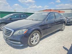 Mercedes-Benz S-class salvage cars for sale: 2018 Mercedes-Benz S 450 4matic