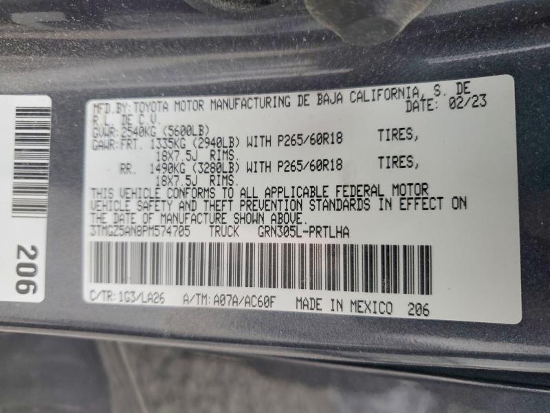 2023 Toyota Tacoma Limited