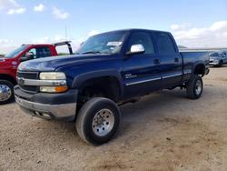 Salvage trucks for sale at San Antonio, TX auction: 2002 Chevrolet Silverado K2500 Heavy Duty