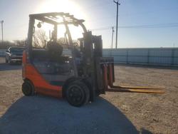 Salvage trucks for sale at Wilmer, TX auction: 2015 Toyota TA 8FGCU20 Forklift