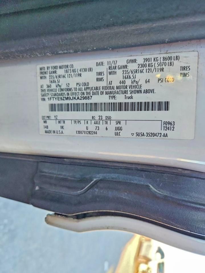 2018 Ford Transit T-150 Delivery Van