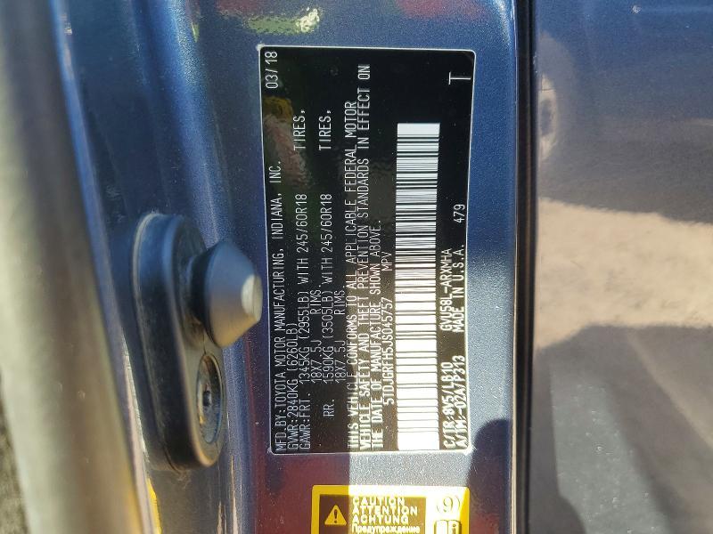 2018 Toyota Highlander Hybrid xle