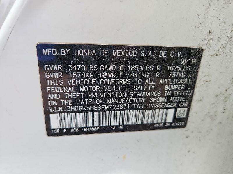 2015 Honda Fit ex