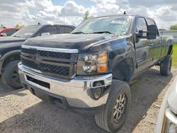 Salvage trucks for sale at Houston, TX auction: 2012 Chevrolet Silverado K3500 LT