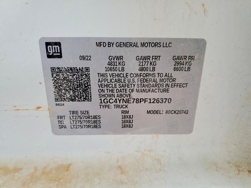 2023 Chevrolet Silverado K2500 Heavy Duty LT