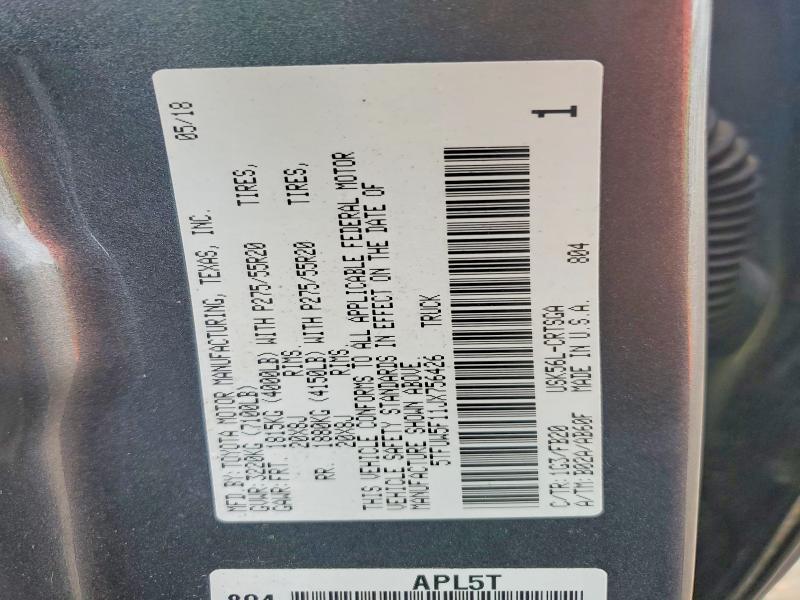 2018 Toyota Tundra SR5