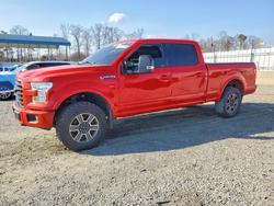 Ford salvage cars for sale: 2017 Ford F150 Supercrew