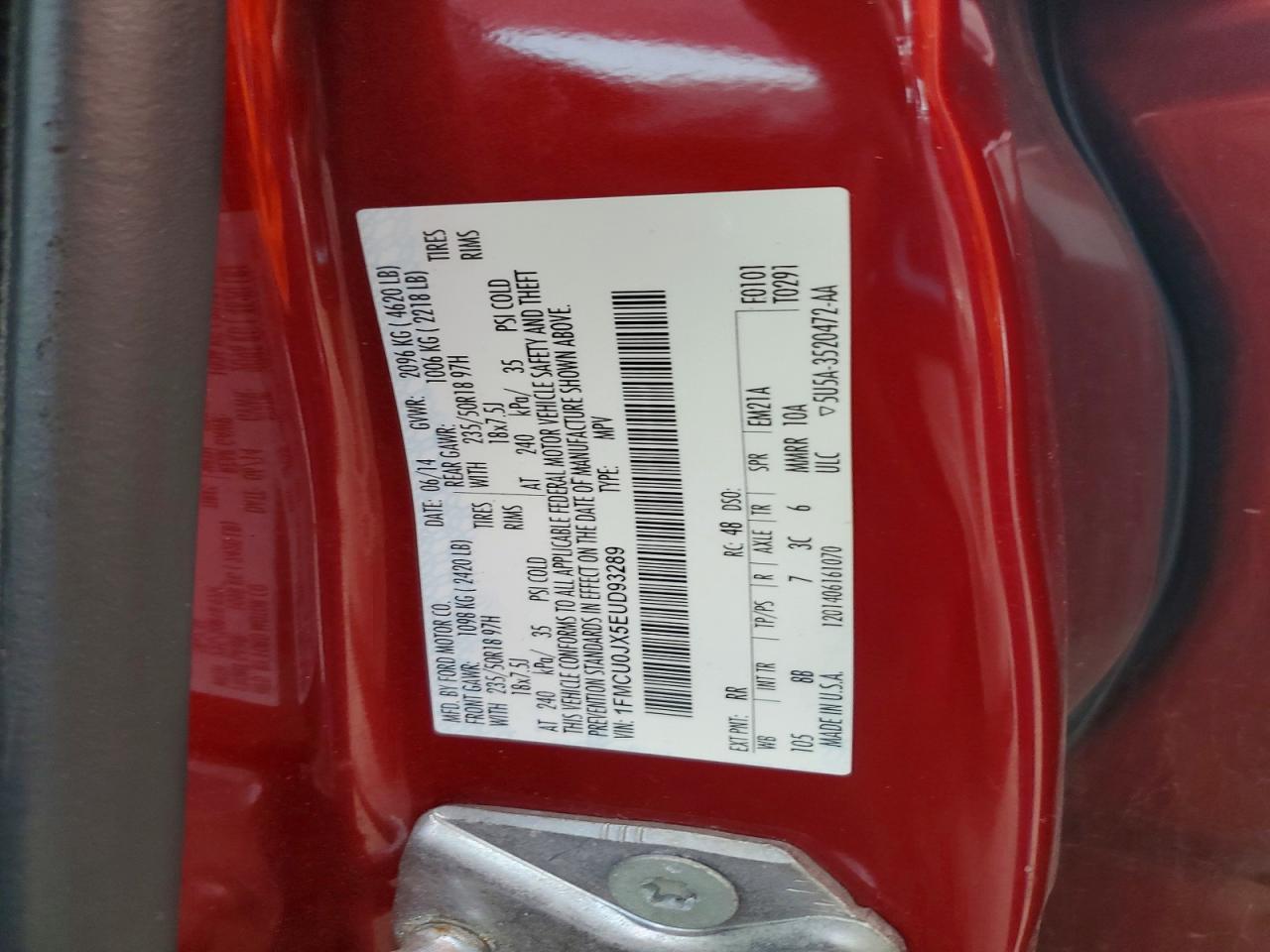 2014 Ford Escape Titanium